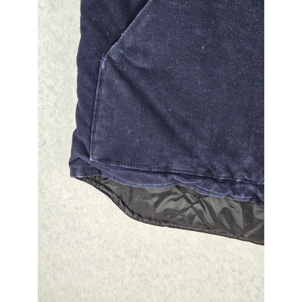 Vintage Carhartt Quilt-Lined Artic Vest "Midnight Blue" V02 MDT Mens LG USA Made - Picture 7 of 16